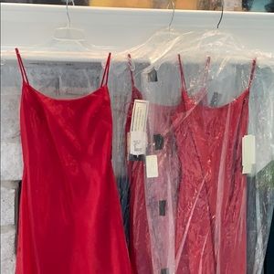 3 bridesmaids/evening gowns